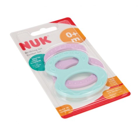 NUK GRYZAK ÓSEMKA SOFT 2 SZT. 10256455 NUK