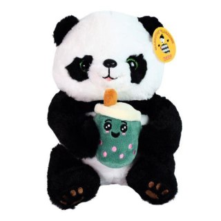 PLUSZAK 25 CM PANDA STOJĄCY Z KUBKIEM DEEF 4217 DEEF