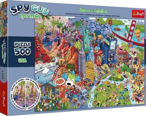 PUZZLE 500EL SPY GUY LOST USA TREFL 37480 TR TREFL