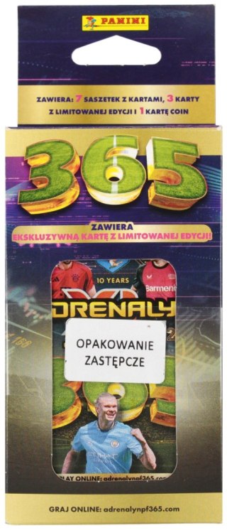 KARTY DO KOLEKCJONOWANIA FIFA366 2025 ADRENAL OP60SZT 4 ZB-174440 PANDA