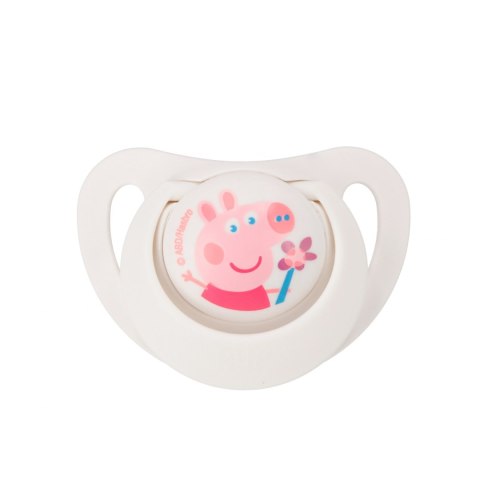 NUK SMOCZEK USPOKAJAJĄCY SILIKONOWY 0-6M STAR PEPPA PIG OP.2 SZT. 10175333 NUK