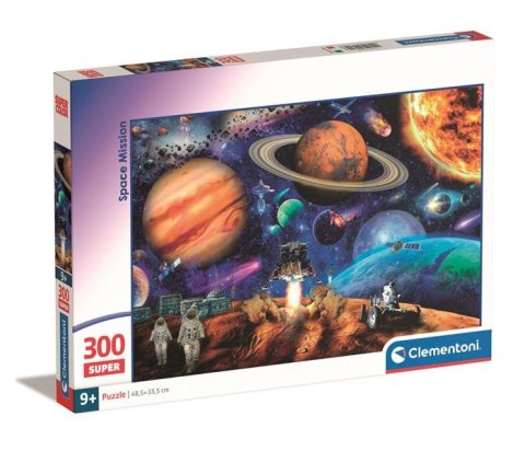 PUZZLE 300EL SPACE MISSION CLEMENTONI 21724 CLM CLEMENTONI