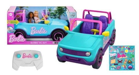 HW R/C BARBIE SUV 1:12 HTP53 WB1 MATTEL