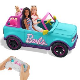 HW R/C BARBIE SUV 1:12 HTP53 WB1 MATTEL