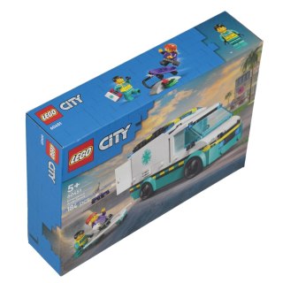 KLOCKI KONSTRUKCYJNE LEGO CITY KARETKA POGOTOWIA LEGO 60451 LEGO