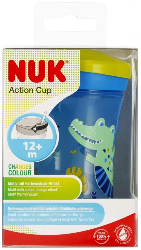 NUK KUBEK 230 ML 12M ACTION CUP KAMELEON MIX KOLORÓW 10255574 NUK