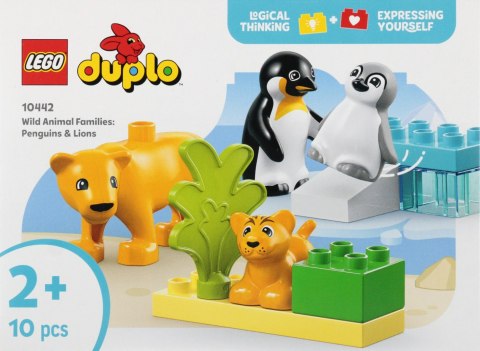 KLOCKI KONSTRUKCYJNE LEGO DUPLO RODZINY ZWIERZĄT LEGO 10442 LEGO