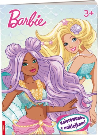 BARBIE . KOLOROWANKA Z NAKLEJKAMI AMEET