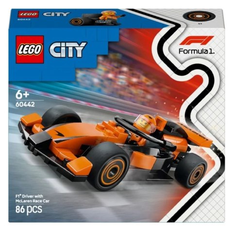 KLOCKI KONSTRUKCYJNE LEGO CITY BOLID MCLAREN LEGO 60442 LEGO