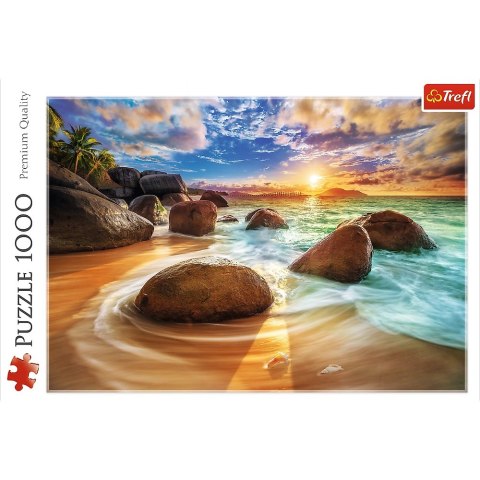 PUZZLE 1000 ELEMENTÓW PLAŻA SAMUDRA TREFL 10461 TR TREFL