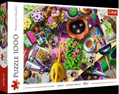PUZZLE 1000EL PORZĄDKI W OGRODZIE TREFL 10927 TR TREFL