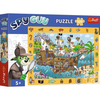 PUZZLE 100EL SPY GUY STATEK PIRACKI TREFL 15594 TR TREFL