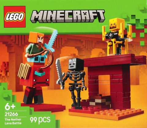 KLOCKI KONSTRUKCYJNE LEGO MINECRAFT BITWA LEGO 21266 LEGO