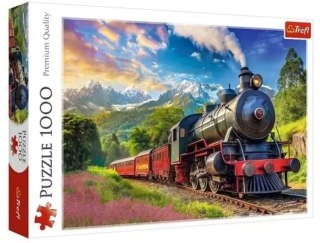 PUZZLE 1000EL PODRÓŻ POCIĄGIEM TREFL 10929 TR TREFL
