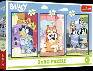PUZZLE 3X50EL RODZINA BLUEY TREFL 34890 TR TREFL