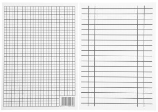 Liniuszek A5 - kratka, linia