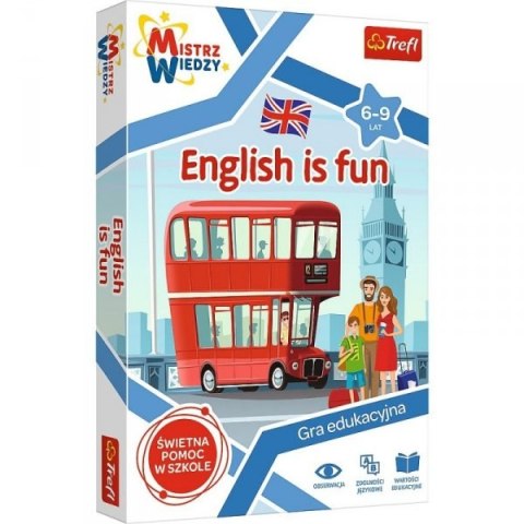 GRA ENGLISH IS FUN TREFL 01954