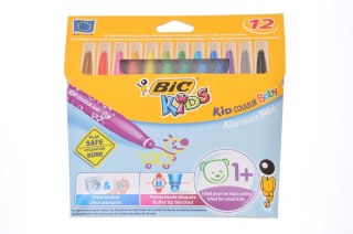 FLAMASTRY BIC KIDS KID COULEUR BABY PUDEŁKO 12 SZT.