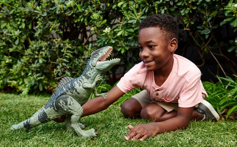 JURASSIC DUZY DINOZAUR ATAK I RYK GYC94 WB2 JURASSIC DUZY DINOZAUR ATAK I RYK GYC94 WB2