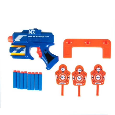 PISTOLET NA POCISKI PIANKOWE Z AKCESORIAMI MEGA CREATIVE 382592