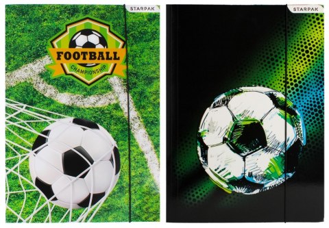 TECZKA Z GUMKĄ A4 FOOTBALL STARPAK 447887