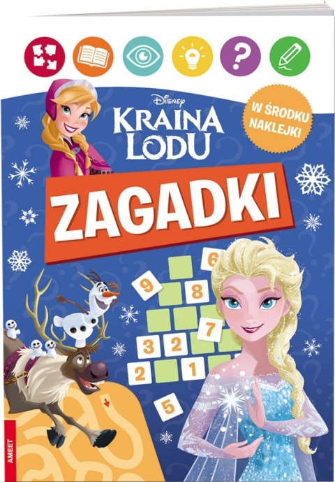 DISNEY KRAINA LODU. ZAGADKI