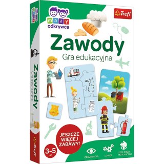 GRA EDUKACYJNA MAŁY ODKRYWCA ZAWODY TREFL 01951 TR