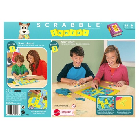 GRA MATTEL SCRABBLE JUNIOR Y9735 PUD6