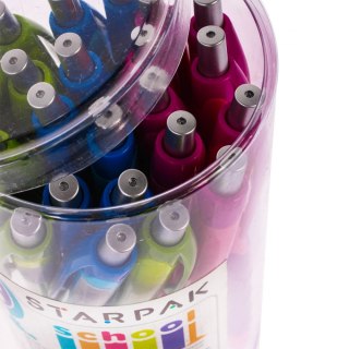 DŁUGOPIS AUTOMATYCZNY PASTEL 24 SZT W TUBIE STARPAK 282347