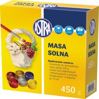 MASA SOLNA ASTRA 450G 6 KOLORÓW FARB DO MALOWANIA