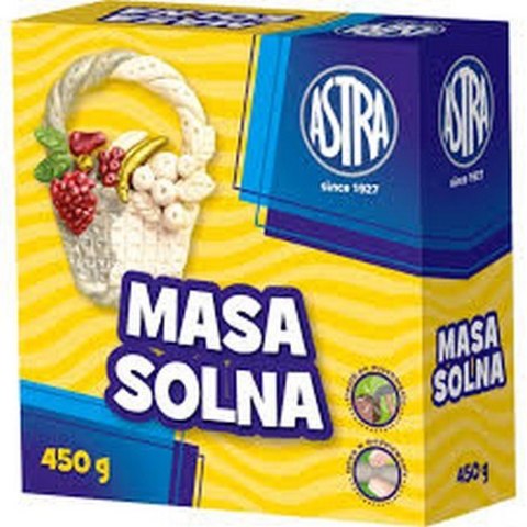 MASA SOLNA ASTRA 450G 6 KOLORÓW FARB DO MALOWANIA