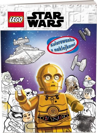 MALOWANKA A4 LEGO STAR WARS NAKLEJKI AM