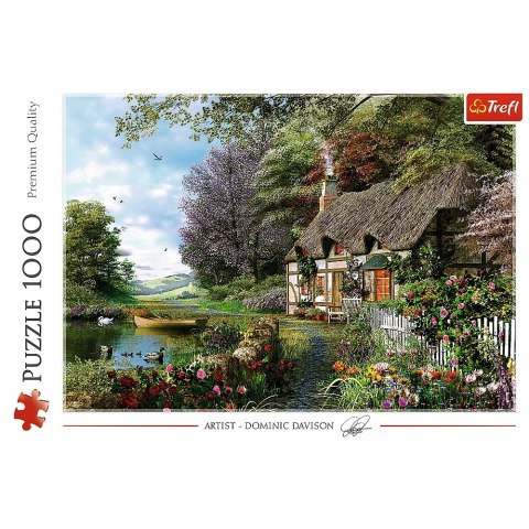 PUZZLE 1000 ELEMENTÓW UROCZY ZAKĄTEK TREFL 10297