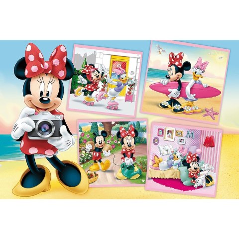 PUZZLE 60 ELEMENTÓW UROCZA MINNIE TREFL 17360