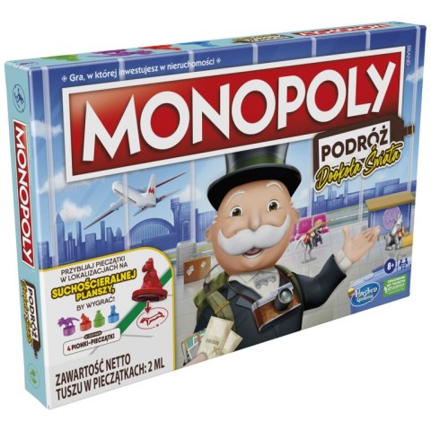 GRA HASBRO MONOPOLY DOOKOLA SWIATA F4007 PUD6