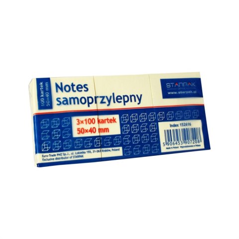 NOTES SAMOPRZYLEPNY 50X40 MM STARPAK 152616