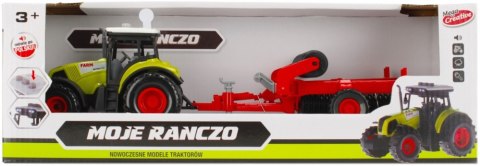 TRAKTOR Z AKCESORIAMI MOJE RANCZO MEGA CREATIVE 487470