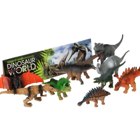 DINOZAURY FIGURKI 8 SZT. MEGA CREATIVE 460483