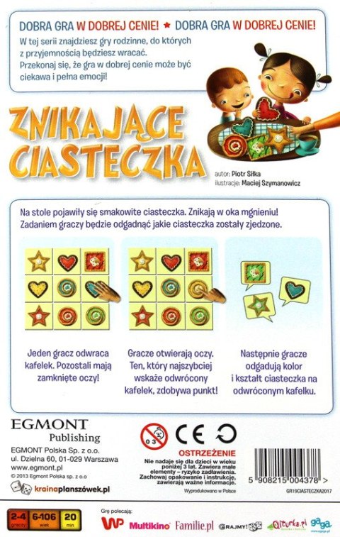 Gra Znikające ciasteczka