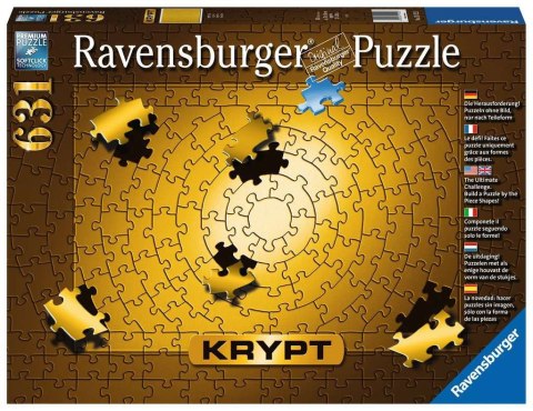 Ravensburger: Puzzle Krypt - Złote 631el.