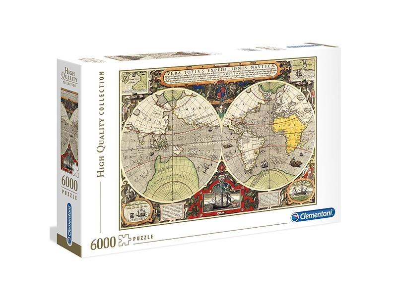 Antyczna mapa | Puzzle 6000el. | Clementoni
