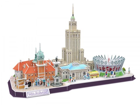 CubicFun: Puzzle 3D City Line Warszawa