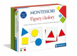 Clementoni: Gry Edukacyjne - Montessori kształty i kolory