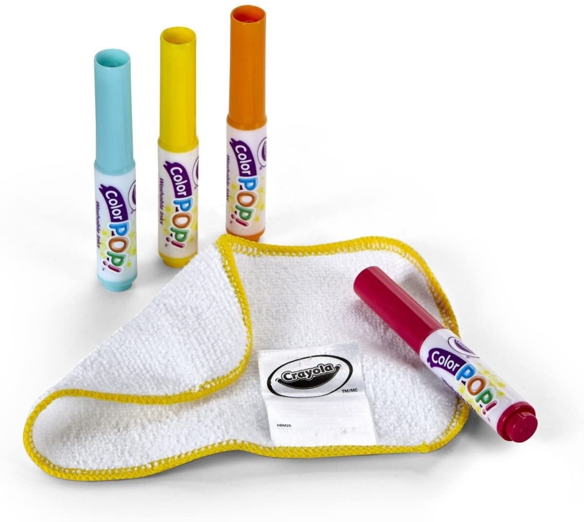 Crayola | Colour POP! | Zestaw 4 suchościeralnych mini flamastrów Crayola | Colour POP! | Zestaw 4 suchościeralnych mini flamastrów