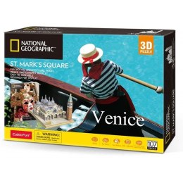 CubicFun: Puzzle 3D Plac Świętego Marka - National Geographic