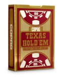 Cartamundi: Karty do gry - Texas hold'em jumbo złoty/czerwony