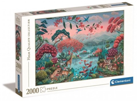 Clementoni: Puzzle 2000el. - Hq The Peaceful Jungle