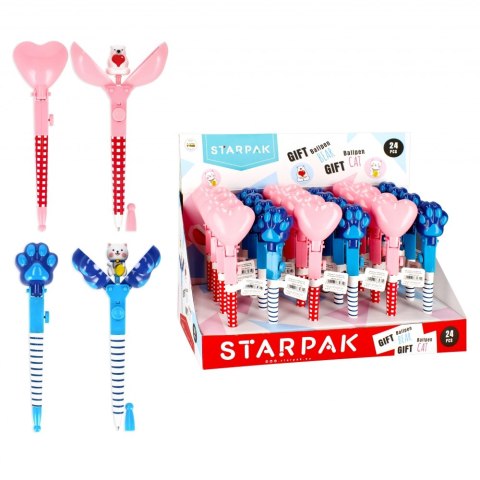 DŁUGOPIS ZAMYKANY GIFT MIŚ/SERCE STARPAK 491314