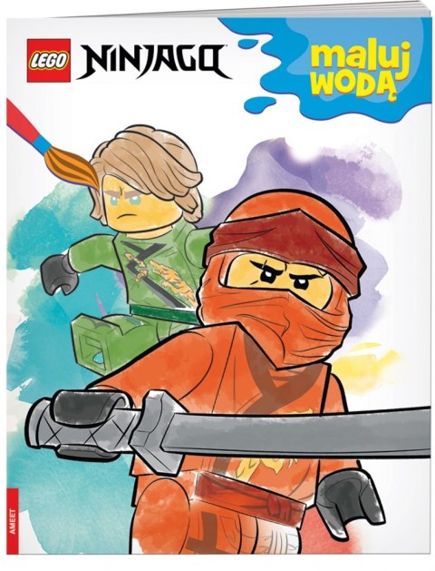 MALOWANKA WODNA LEGO NINJAGO AMEET AMEET