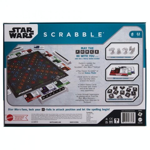 GRA MATTEL SCRABBLE STAR WARS HJD08 PUD6 MATTEL